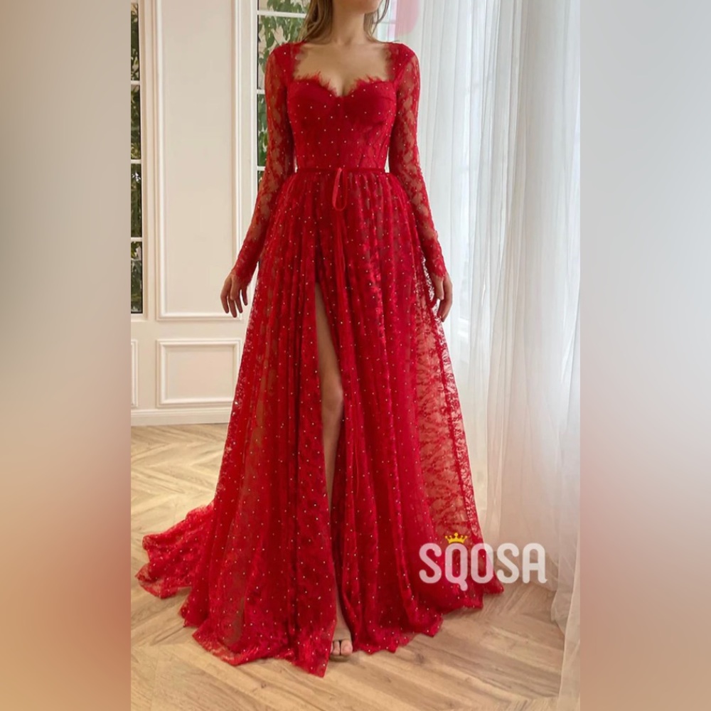 Red Diamond Prom Dress L-XL!!